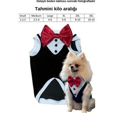 Empressco Sevimli Kedi ve Köpek Smokin Atlet, Renkli ve Konforlu Tasarım