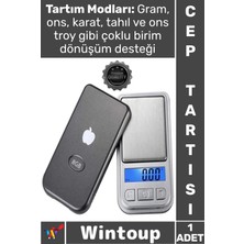 Wintoup #tartı Dijital Şık Mini Ipod Görünümlü Hassas Cep Terazisi Tartı 200 Gram Kapasite 0.01 Hassasiyet