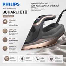 Philips DST8070/80 Azur 8000 Serisi Buharlı Ütü Otomatik Kapama Kireç Önleme