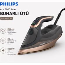 Philips DST8070/80 Azur 8000 Serisi Buharlı Ütü Otomatik Kapanma Kireç Önleme