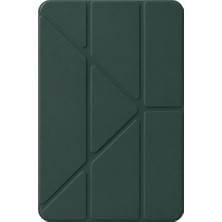Drop Tedarik Apple Ipad 2025 10.9 10.nesil (A16) Mera Kalemlikli Tablet Kılıfı - Koyu Yeşil