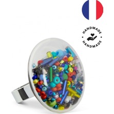Pylones Cam Yüzük - Galet - Medium Mix Perles Multi
