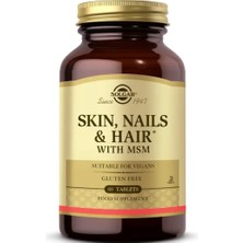 Solgar Skin, Nails & Hair With Msm