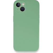 Drop Tedarik Apple Iphone 13 Mini Kılıf Lansman Legant Silikon - Yeşil