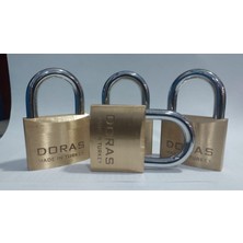 Doras Kilit Ersa Doras 50 Mm 4 lü Sarı Pas Sistem Asma Kilit