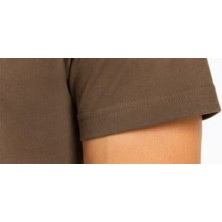 Lacoste Bisiklet Yaka Regular Fit Kahverengi
