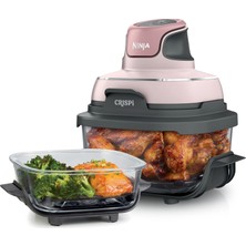 Ninja Crıspi 4-In-1 Taşınabilir Cam Hazneli Pişirme Sistemi - Pink