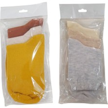 Konak Ambalaj Kadın Düz Soket Çorap 3 lü 2 Paket