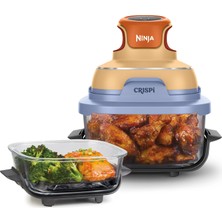 Ninja Crıspi 4-In-1 Taşınabilir Cam Hazneli Pişirme Sistemi - Mango Clouds