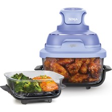 Ninja Crıspi 4-In-1 Taşınabilir Cam Hazneli Pişirme Sistemi - Frosted Lila