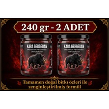 Belirtilmemiş Kara Gergedan Performans Macunu 2 x 240 gr Enerji ve Güç Desteği İçin Doğal Bitkisel Karışım