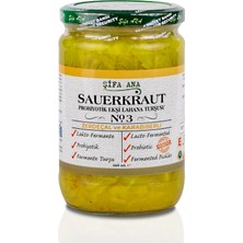 Zerdeçallı Probiyotik Sauerkraut Turşu (660 Cc.) No:3
