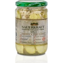 Şifa Ana Sauerkraut (Ekşi Lahana Turşusu) No11 Zencefil & Yeşil Elmalı  (660cc.)