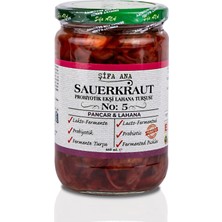 Şifa Ana Sauerkraut (Ekşi Lahana Turşusu) No5 Pancarlı (660CC.)