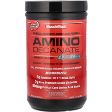 Musclemeds Amino Bcaa Glutamin Decanate 360 gr