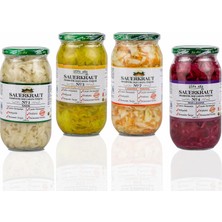 Şifa Ana 4 Adet Probiyotik Sauerkraut Turşu Çeşitleri No.2 (1000 CC)