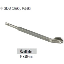 BRATİ HAND TOOLS Sds Oluklu Keski 5'li Adet