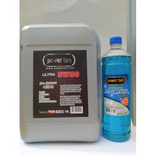 Powerten Ultra 5W30 10 Litre Motor Yağı + 1 Litre Kışlık Cam Suyu