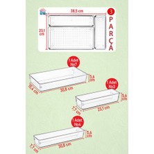 Empressco Mini 3 Parça Tahta Set: Kepçelik, Kaşıklık ve Servis Kaşıklık