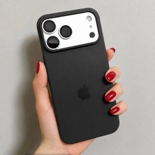 ProNorth IPhone 17 PRO MAX Uyumlu Kılıf Logolu Lansman Soft Yumuşak Içi Kadife Silikon Kapak