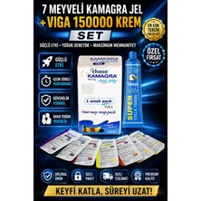 Chase 150000 Krem ve 7 Adet Meyveli Jel Paket Ekonomik Set
