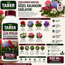 Taber Çiçek Bitki Bakım Ürünü 500 ml Konsantre | Çiçekler Için Yapraktan Uygulama