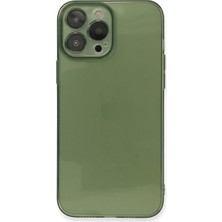 Ata Store Iphone 13 Pro Kılıf Fly Lens Silikon - Yeşil