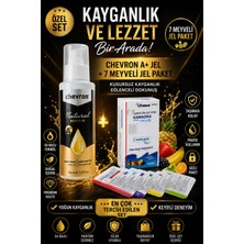 Chevron A+ 110 ml Kayganlaştırıcı Jel ve 7'li Meyveli Jel Paket Seti