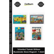 Carlburn #magnet  Hatıralık Hediyelik Dekoratif Turistik Istanbul Temalı Silikon Buzdolabı Süsü Magnet