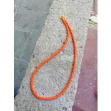 Boncuk Ay Kolye Şık Hediye