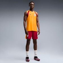 Puma Erkek Sarı Puma Gsk Training Jersey Sl Galatasaray Erkek Kolsuz Antrenman Forması