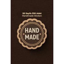 To Design Lab Handmade Sticker - El Yapımı Sticker Seti 20 SAYFA/300 Adet Sticker 4x4