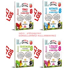 2027 Lgs 8.sınıf Türkçe-Matematik-Fen-Inkilap Ilk Doz Deneme 4'lü Seti