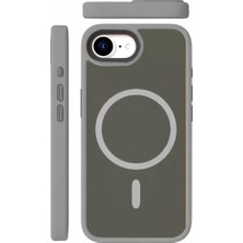 Aletools    iPhone 17E Megane Magsafe Kapak - Titan Gri
