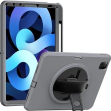 Aletools   iPad Pro 11 (2018) Kılıf Hand Strap Tablet Kılıfı - Gri