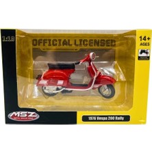 Lizbon Center 1/18 Weber 1976 200 Rally Model Motosiklet