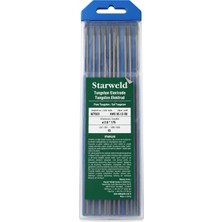 Starweld Saf Tungsten Elektrod 2.0X175 mm Aws A5.12-80 10'lu Paket 82T023 Tıg Kaynak Elektrodu