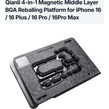 Qianli 4-In-1 Manyetik Orta Katman Bga Reballing Kalıbı - iPhone 16 / 16 Plus / 16 Pro / 16 Pro Max Uyumlu