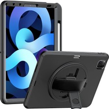 Aletools   iPad Pro 11 (2018) Kılıf Hand Strap Tablet Kılıfı - Siyah