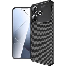 Aletools    Redmi 13 4g Kılıf Auto Focus Karbon Kapak - Siyah
