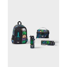 Smiggle Minecraft Klasik Paketi Okul Çanta Seti
