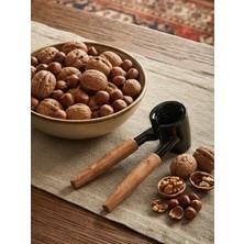 Mucit Home Ahşap Saplı Metal Ceviz ve Fındık Kıracağı