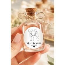 To Design Lab 4x4 cm Nikah - Düğün - Nişan - Söz - Kına Hediyelikler Için Sticker