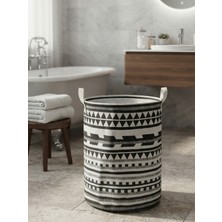 Mucit Home Katlanabilir Çamaşır Oyuncak Sepeti Karışık Desen