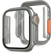 Marsilyan Apple Watch 40MM Watch 49MM Kasa Dönüştürücü ve Ekran Koruyucu - Yıldız Işığı
