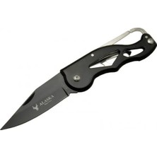 Marsilyan SDR-11A Kilitli Çakı Black  15,5 cm Manuel, Kemerlikli