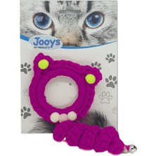 AvantajAl Markapet Jooys Zilli Kedi Örgü Ipi 15 cm Pembe