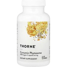 Thorne (Özelsporcugıdaların'dan !!) Curcumin Phytosome, 120 Capsul.orj Abd Menşei.