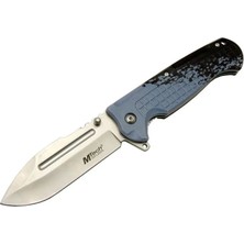 Marsilyan 4281 Mavi Kamp Çakı 21CM - Yarı Otomatik, Kemerlikli, Oluklu