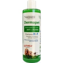 AvantajAl Purele Dermapet Kedi Köpek Şampuanı 3in1 Plus 450 ml